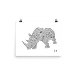 Le Rhinocéros - Poster