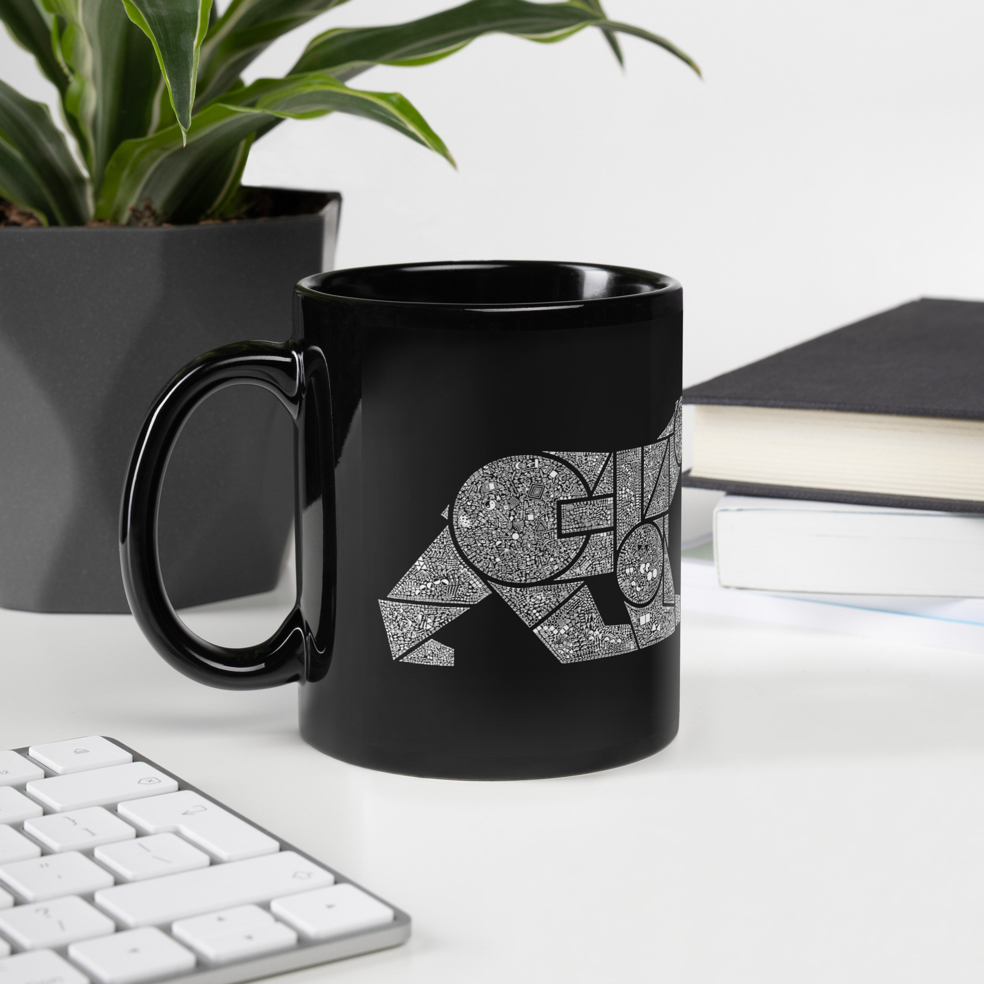 L'ours de Pompon — Mug — Black – Image 13