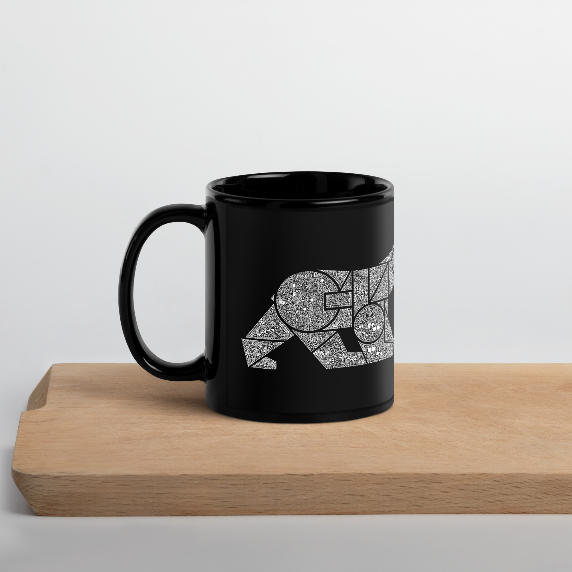L'ours de Pompon — Mug — Black – Image 2