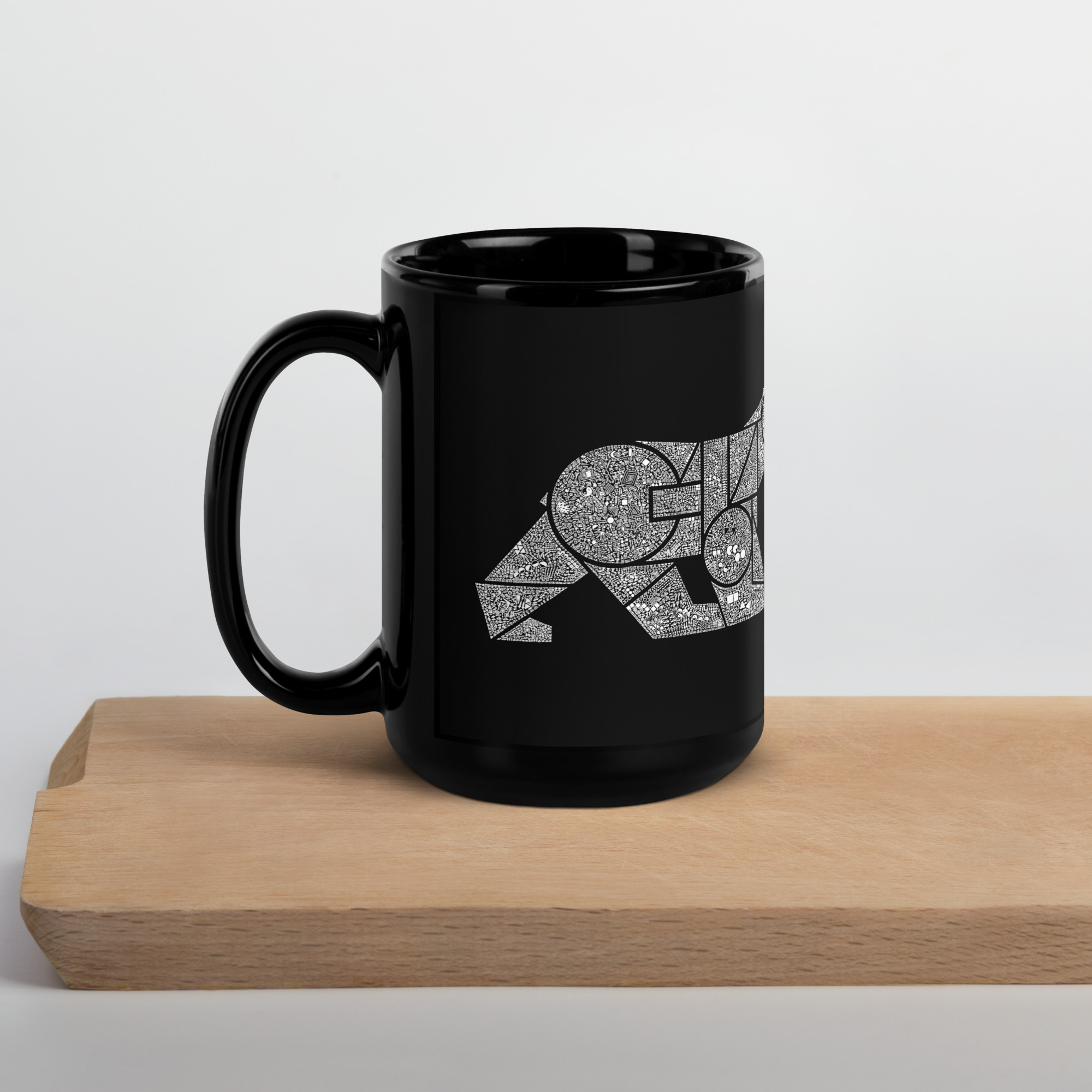 L'ours de Pompon — Mug — Black – Image 5