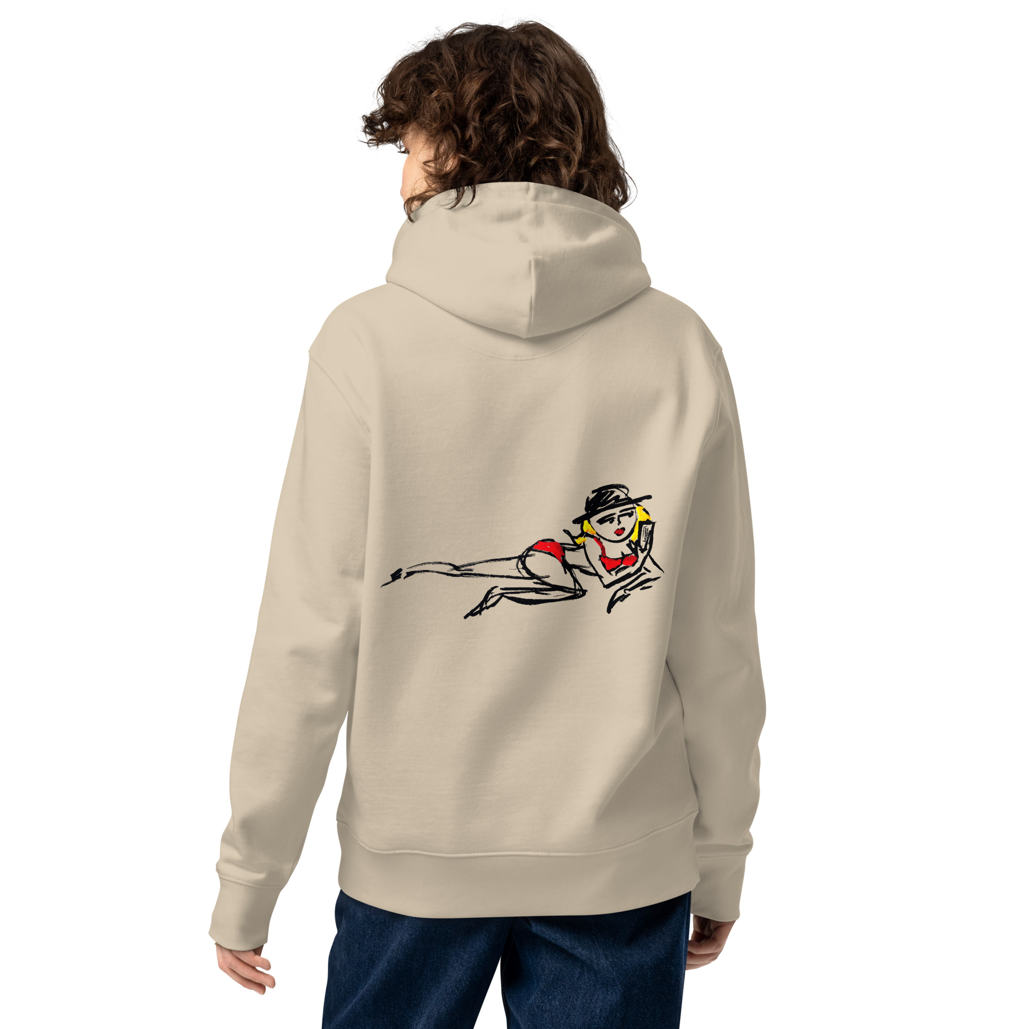 Pin-up Chill Retro — Hoodie — Back Print – Image 2