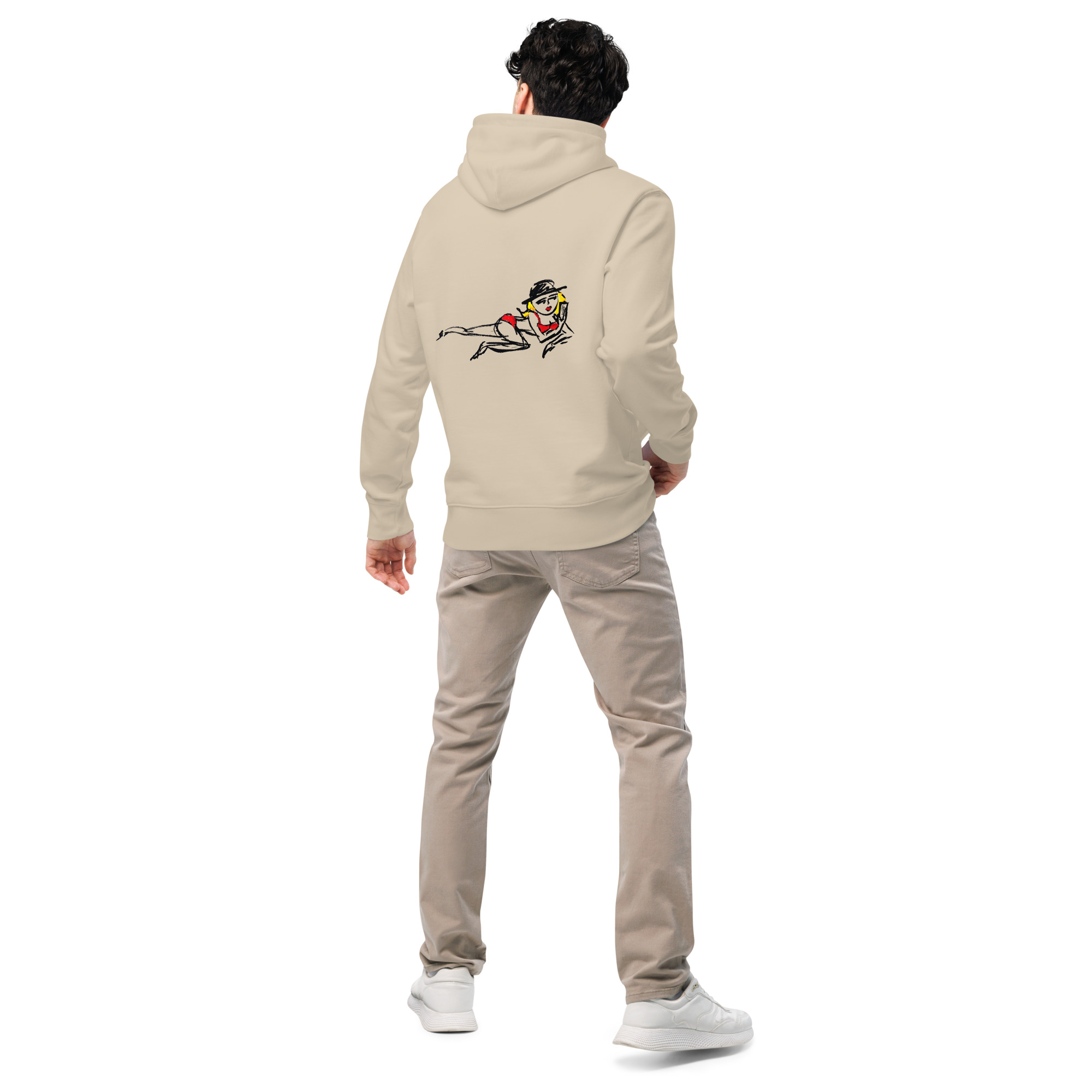 Pin-up Chill Retro — Hoodie — Back Print – Image 9