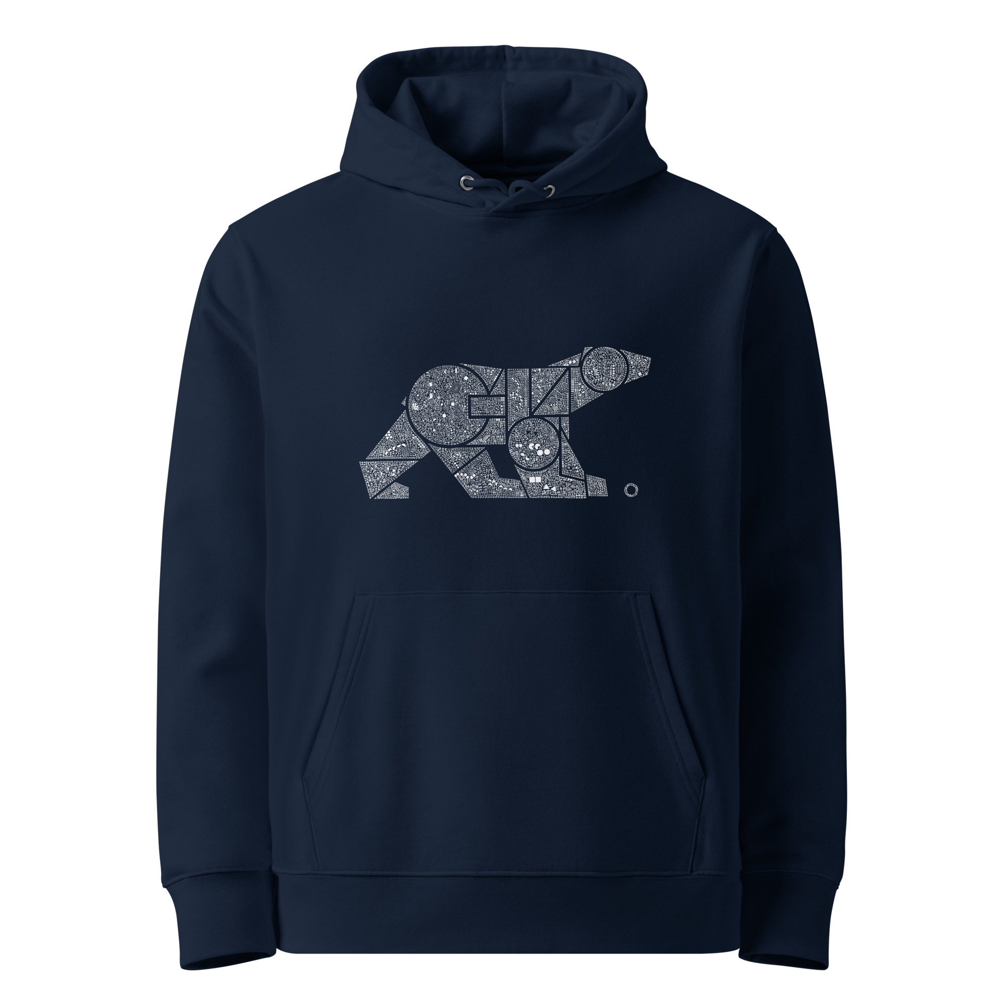 L’Ours de Pompon — Hoodie — Foncé – Image 5