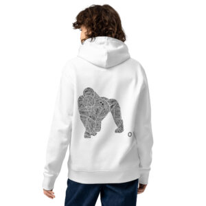Le Gorille Dos Argenté — Hoodie — Back Print