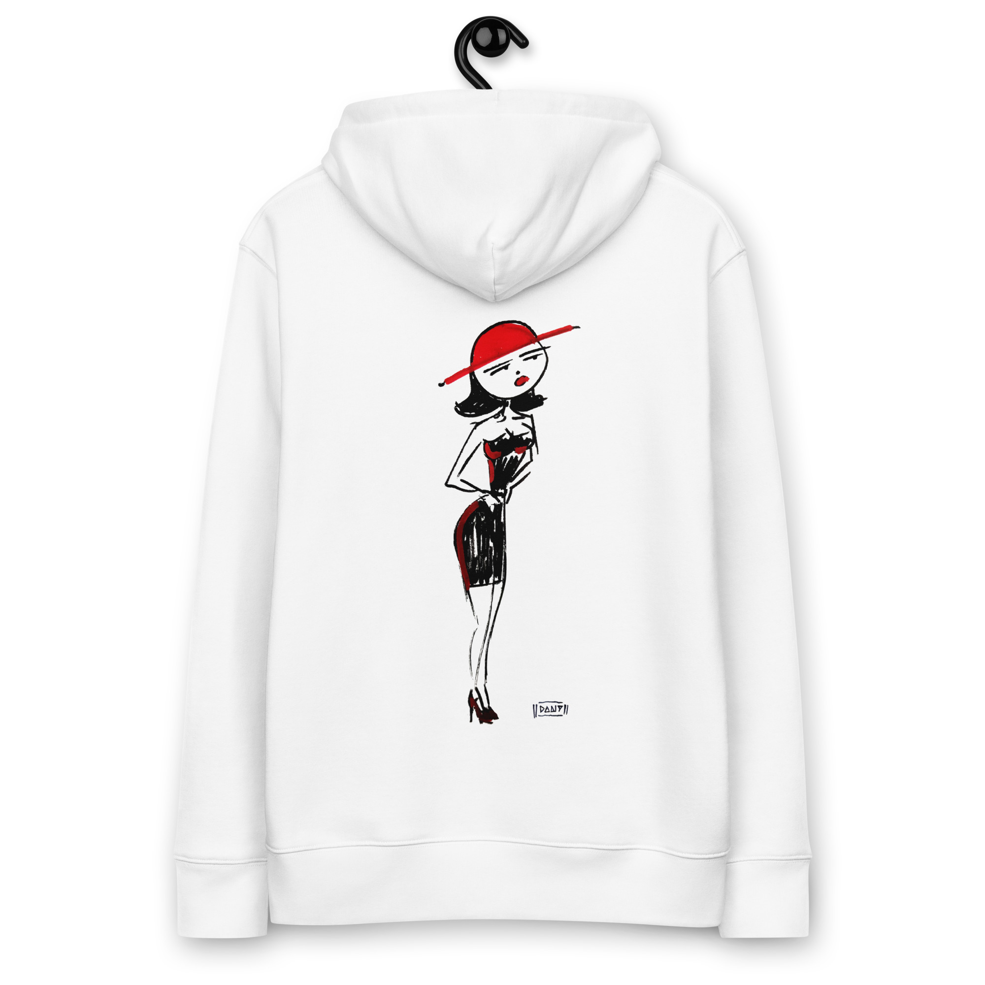 Pin-up Boudeuse — Hoodie — Back Print – Image 9