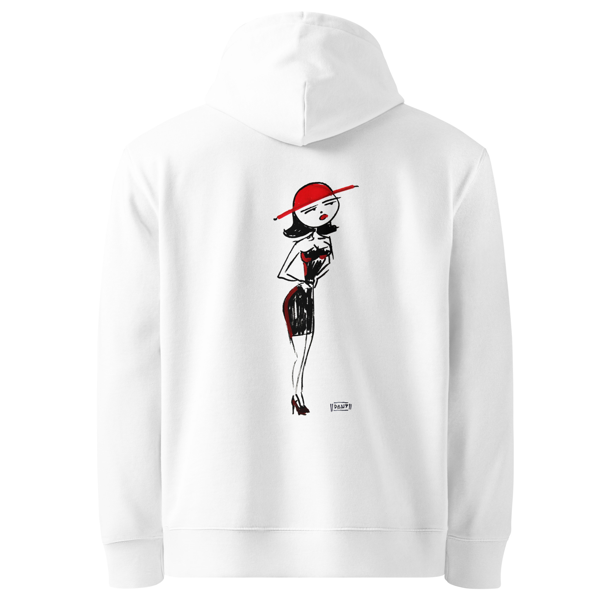 Pin-up Boudeuse — Hoodie — Back Print – Image 4