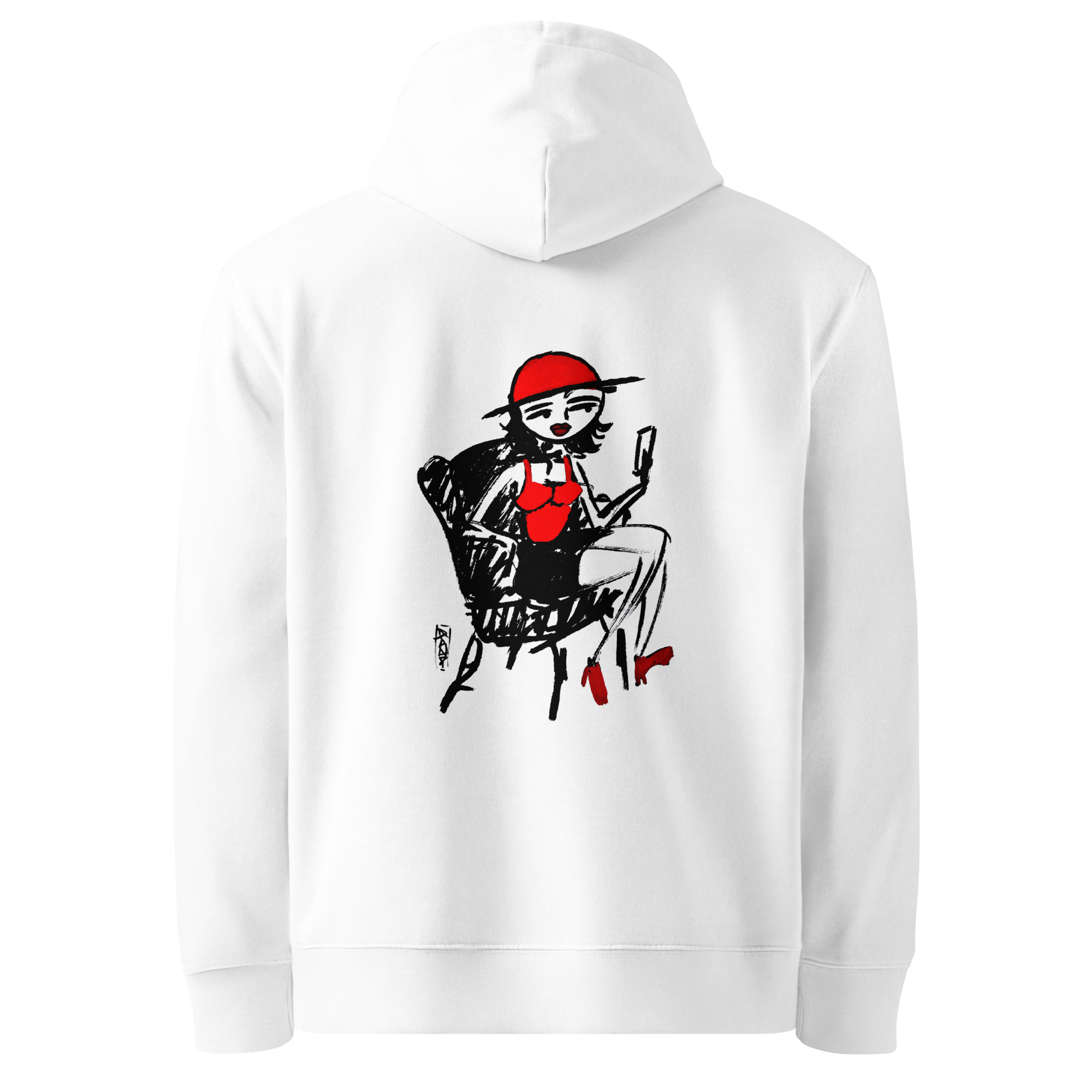 Pin-up Chill Retro — Hoodie — Back Print