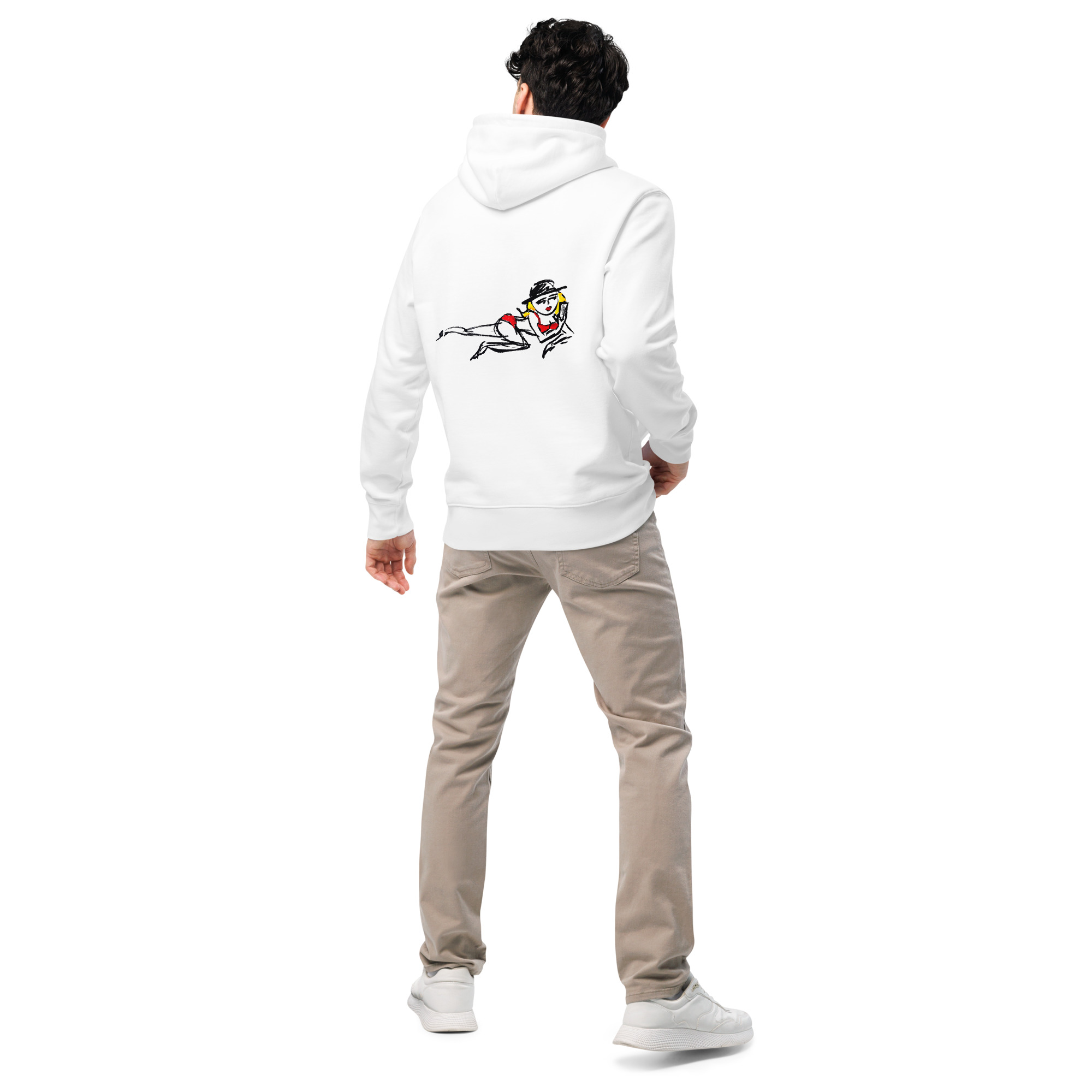 Pin-up Chill Retro — Hoodie — Back Print – Image 10