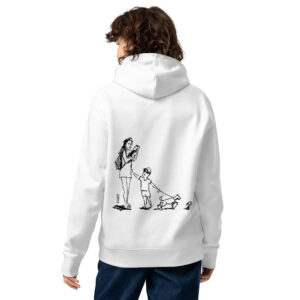 Mom, I want an ice cream — Hoodie — Back Print