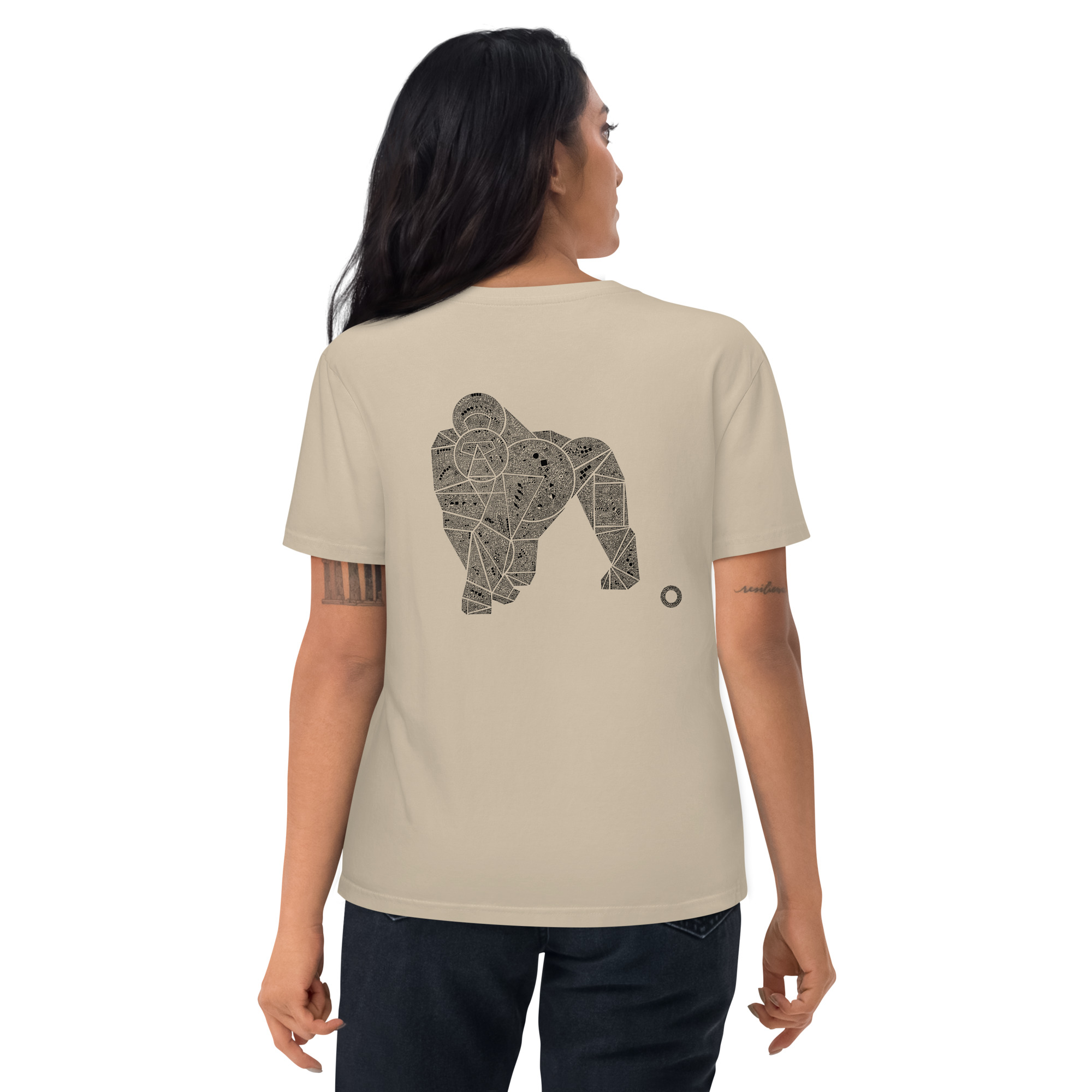 Le Gorille Dos Argenté — Back Print – Image 2