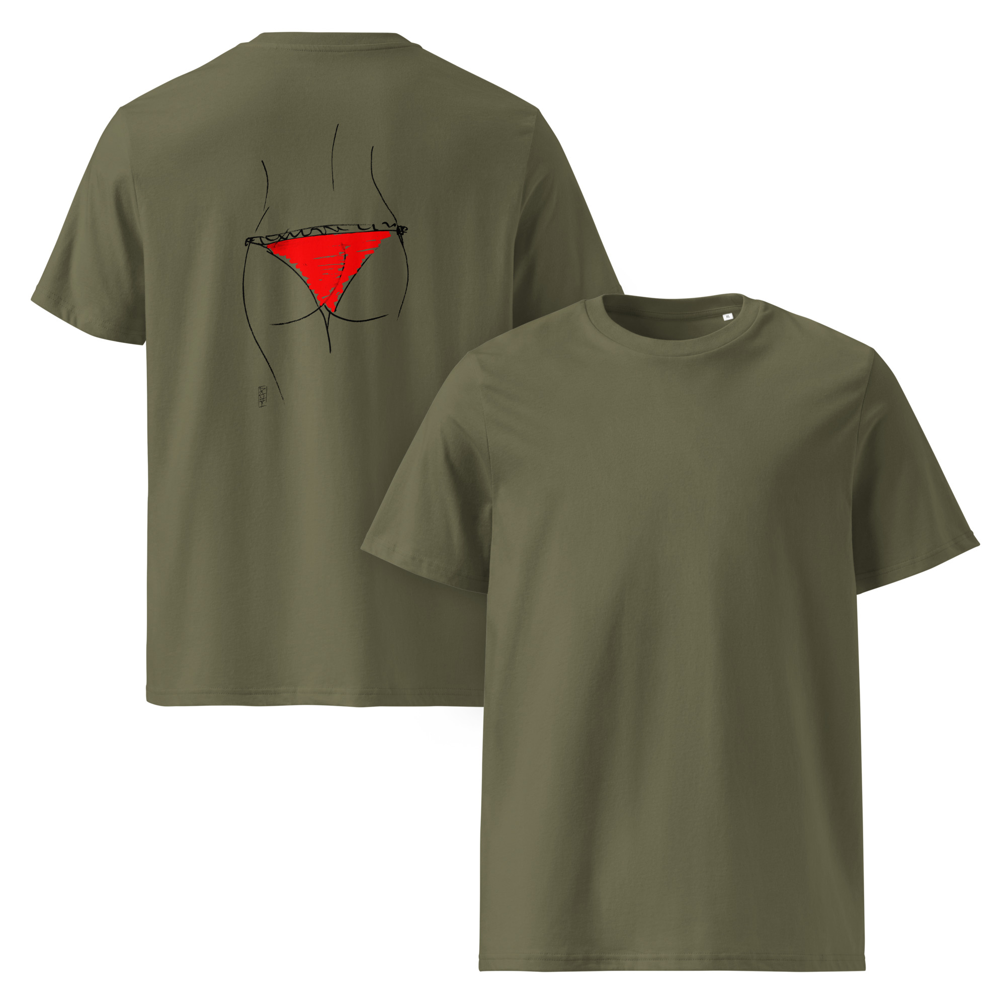 Je Vois Rouge — Back Print – Image 2