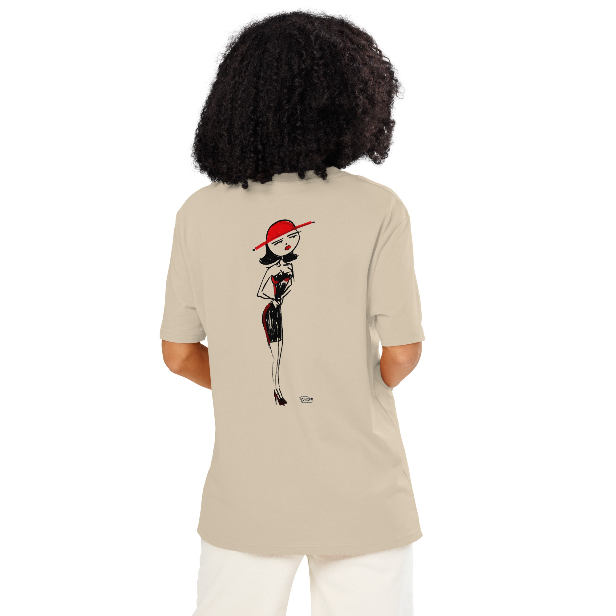 Pin-up Boudeuse — Back Print — US – Image 2
